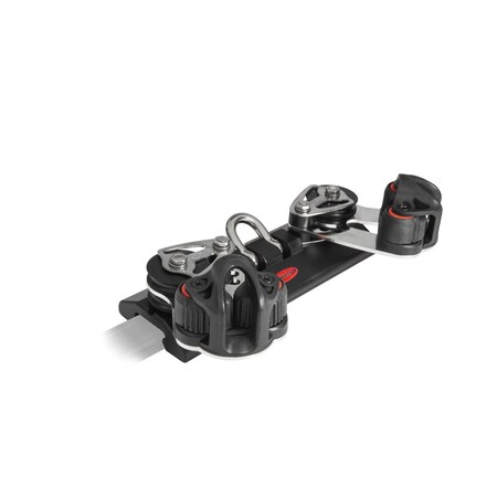 Ronstan S26 Traveller Car 205mm 4 Control Sheaves Cleats RC12623